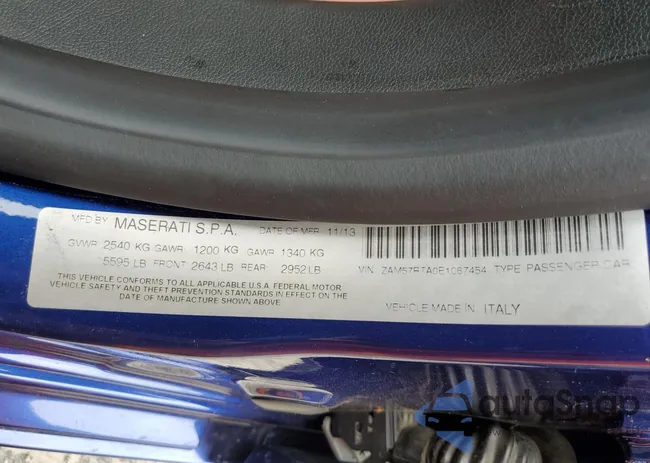 ZAM57RTA0E1087454: 48004483