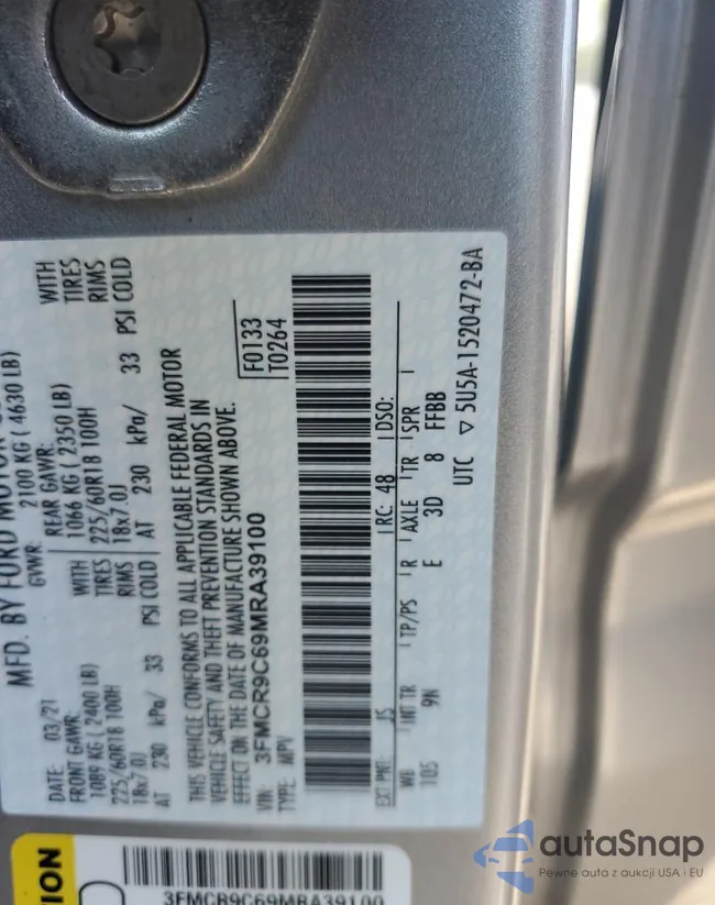 3FMCR9C69MRA39100: 50005883