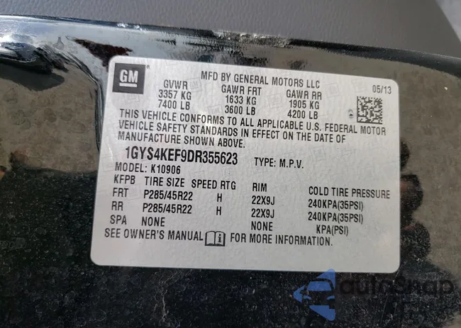 1GYS4KEF9DR355623: 47859913