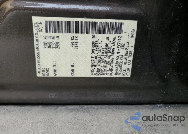 1N4AA6AP2GC439702: 52315754