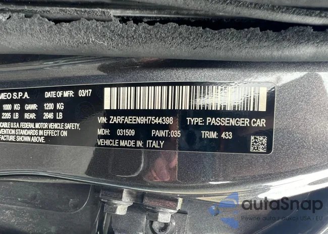 ZARFAEEN9H7544398: 49740104