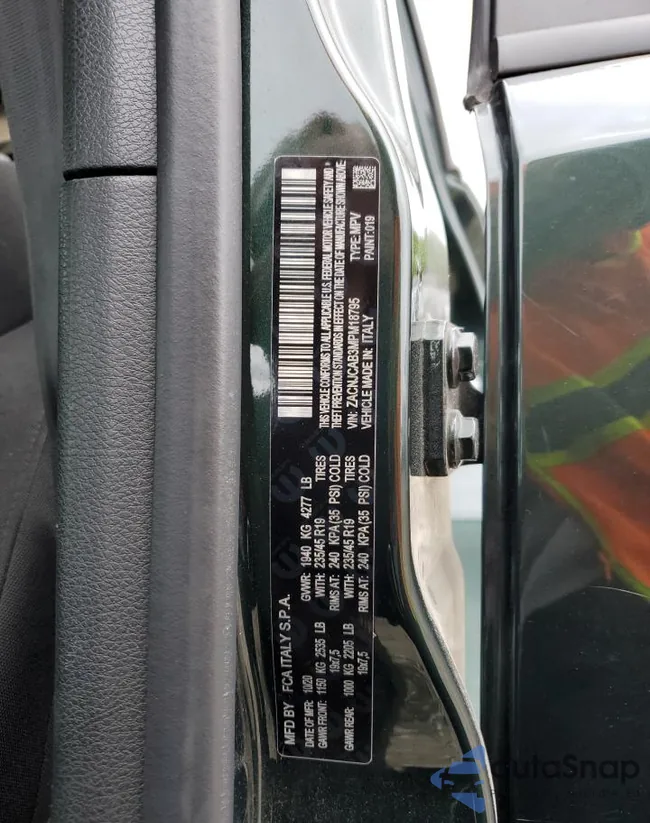 ZACNJCAB3MPM18795: 52720844