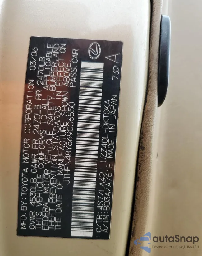 JTHFN48Y869006550: 50849594