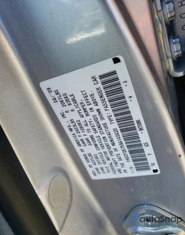 1HGCP26759A140420: 49596604