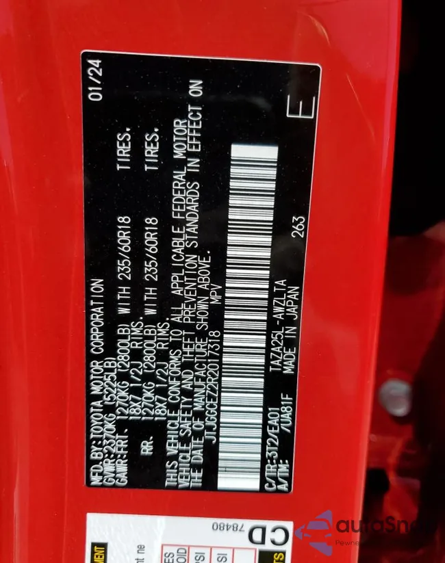 JTJGGCEZ2R2017318: 52553894