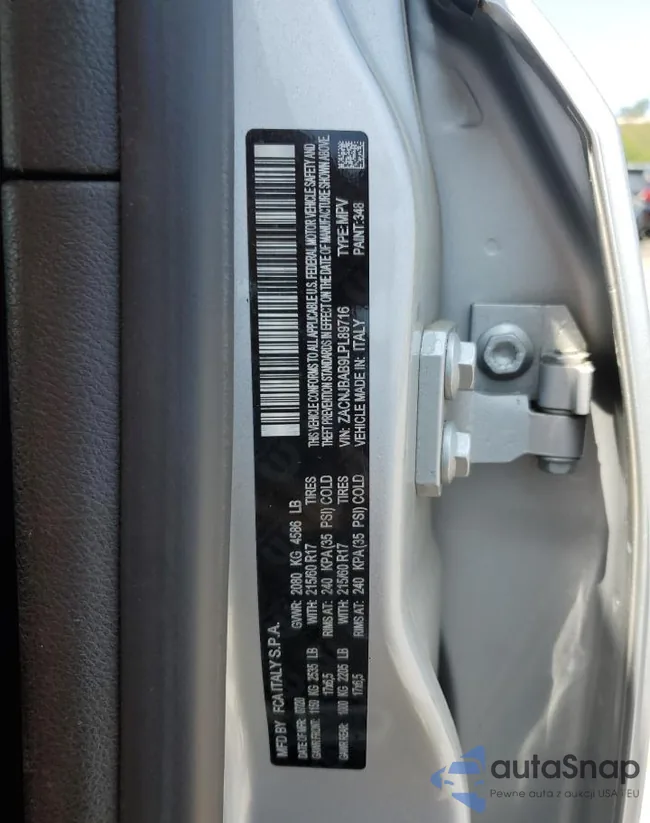 ZACNJBAB9LPL89716: 54556173