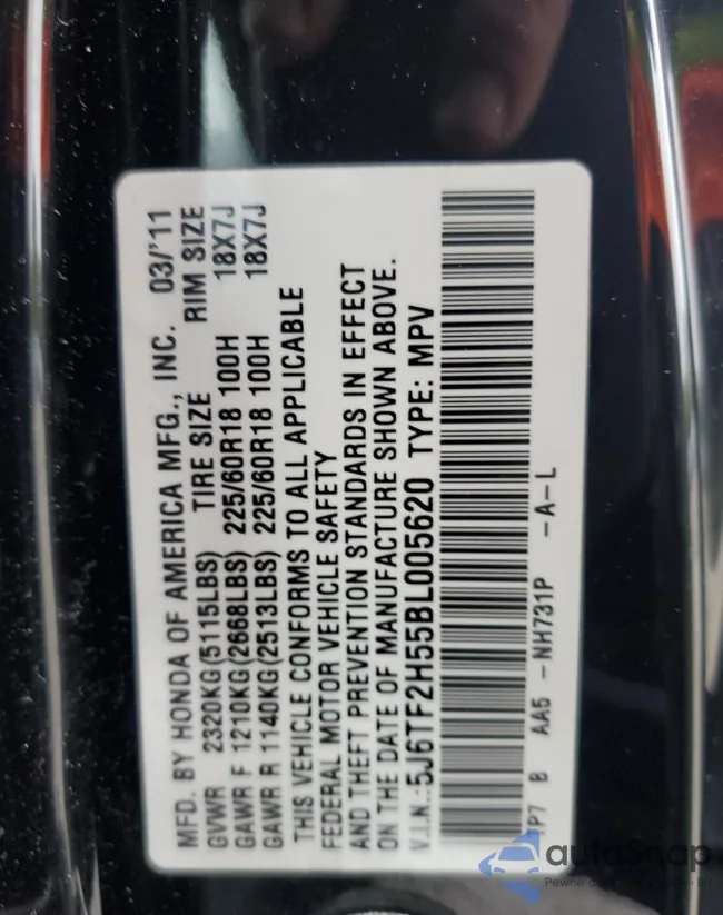 5J6TF2H55BL005620: 53999904