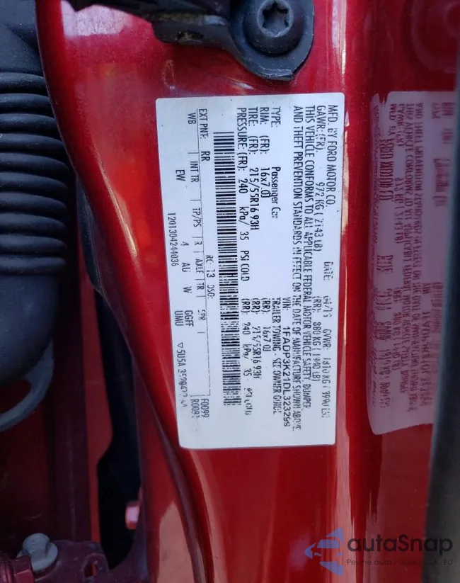 1FADP3K21DL323299: 53984254