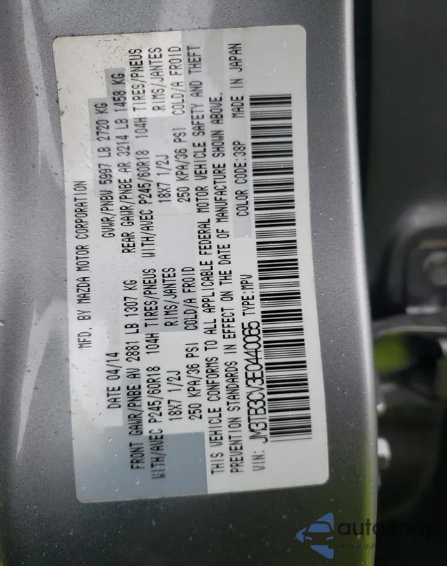 JM3TB3CV3E0440065: 54798024