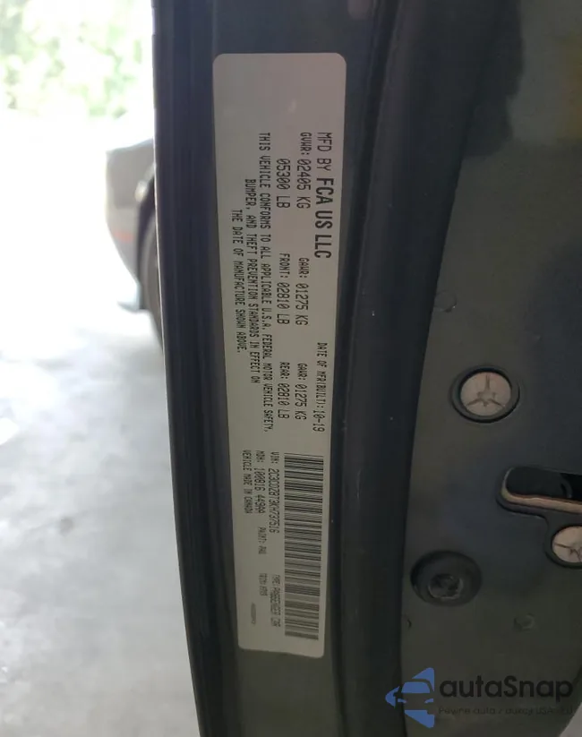 2C3CDZBT3KH737516: 54176474