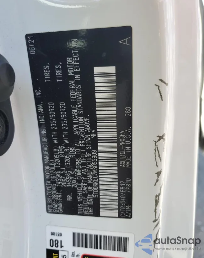 5TDDRKEC7MS055909: 56270964