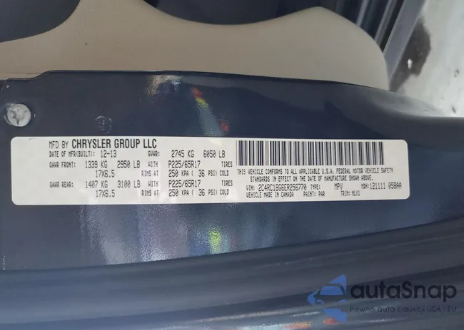 2C4RC1BG6ER256770: 54627014