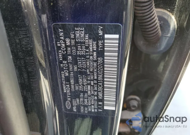 KM8JBCA18NU020788: 55095584