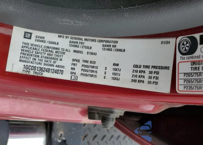 1GCDS136248124070: 43860644