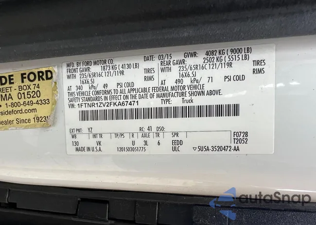 1FTNR1ZV2FKA67471: 56224924