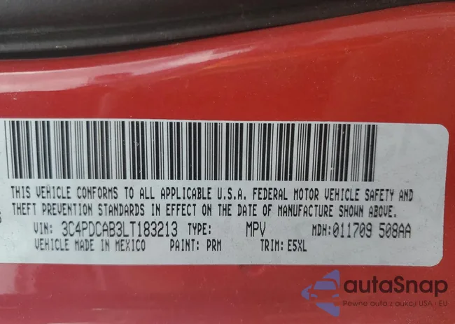 3C4PDCAB3LT183213: 53529064