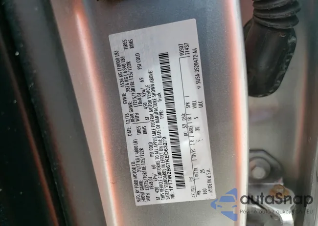 1FT7W2B67KED63279: 60385114