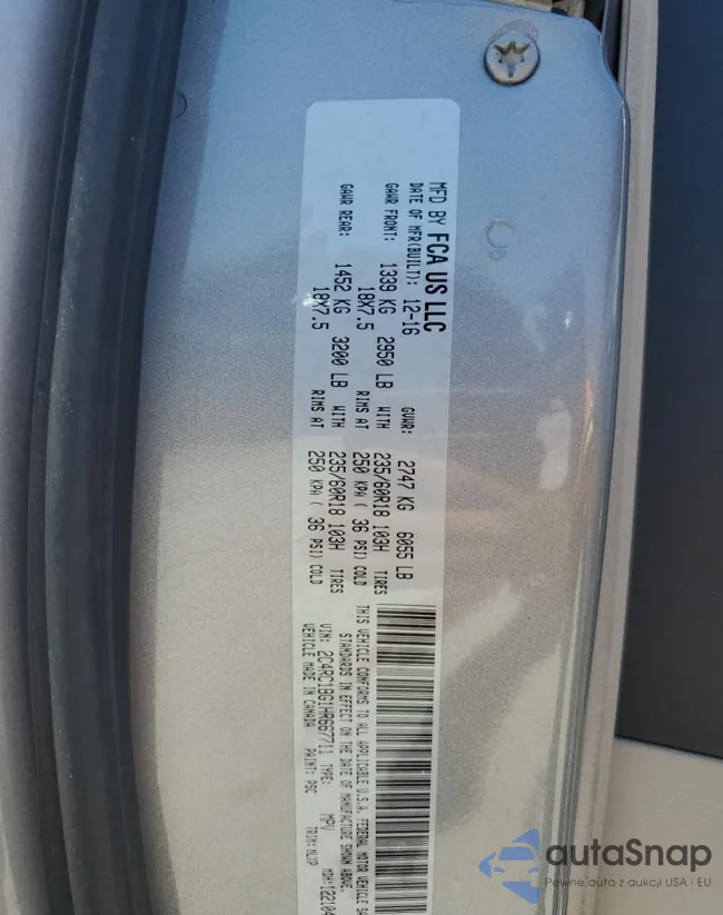 2C4RC1BG1HR667711: 59360924