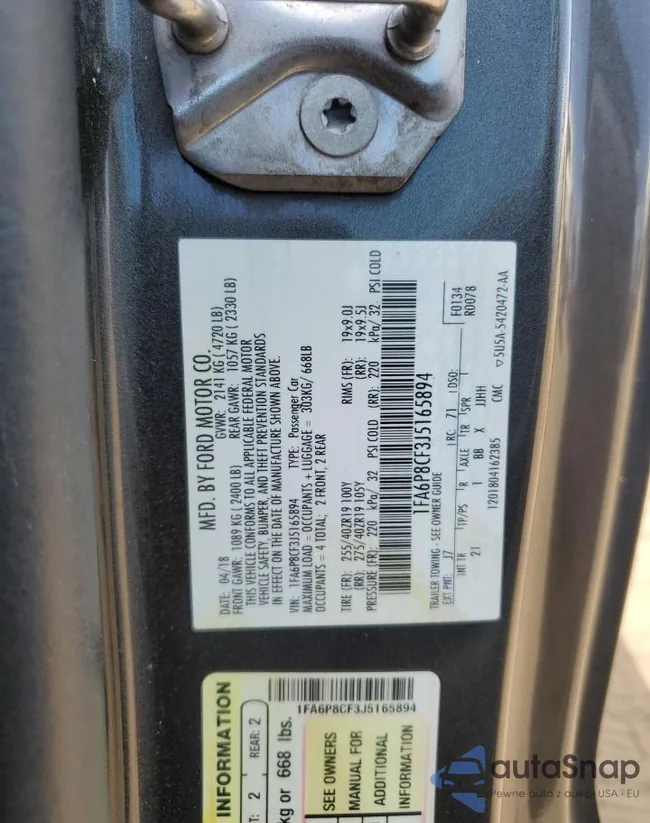 1FA6P8CF3J5165894: 60857314