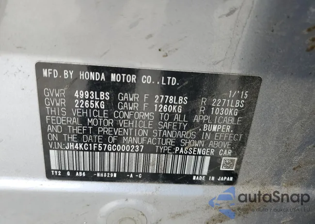 JH4KC1F57GC000237: 58362084