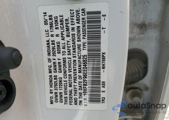 19XFB2F96EE046825: 58095074