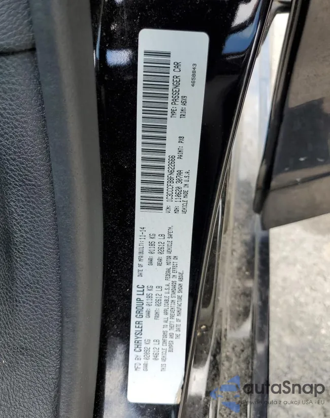 1C3CCCFB8FN622666: 57515984