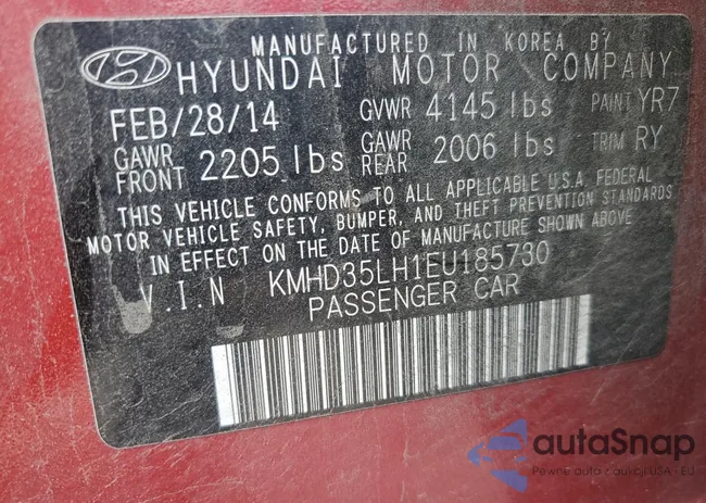 KMHD35LH1EU185730: 60977314