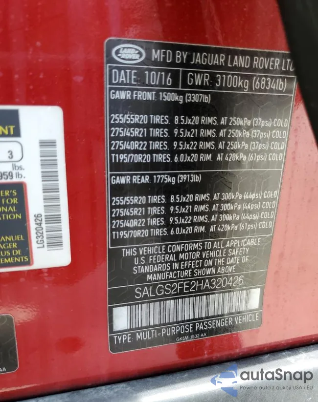 SALGS2FE2HA320426: 59972904