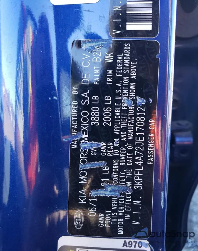 3KPFL4A72JE170812: 59720603