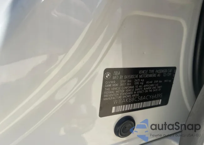 WBAKB8C58ACY64395: 61968633