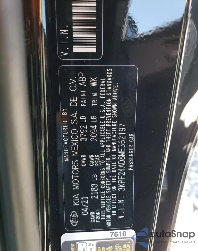 3KPF24AD8ME362197: 60196883