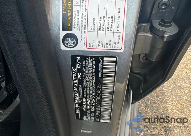 WDDHF8JB0EB064525: 63611414