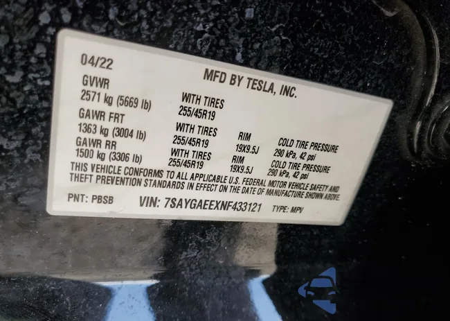 7SAYGAEEXNF433121: 61034294