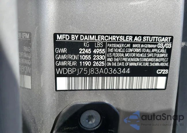 WDBPJ75J83A036344: 62089994