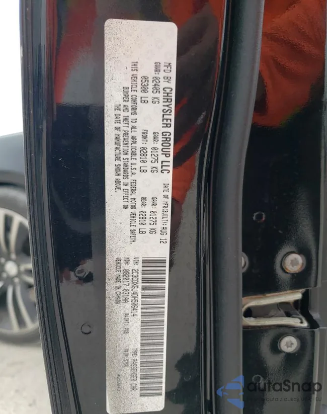 2C3CDXGJ4DH506414: 62628934