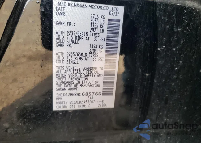 5N1DR2MN8HC685766: 63031753