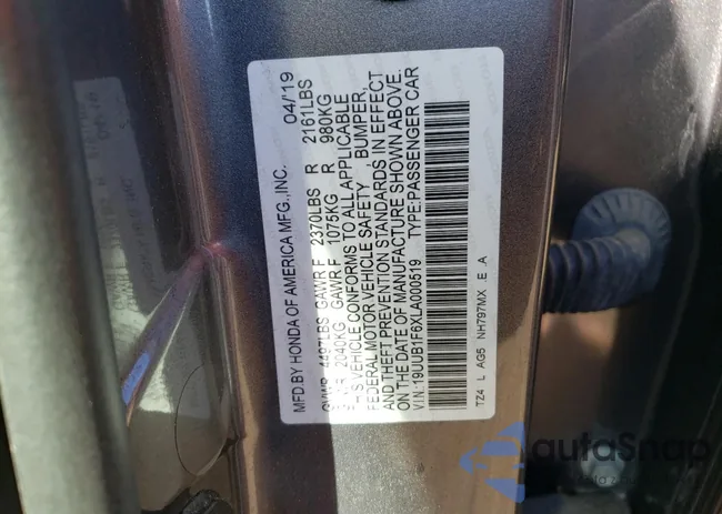 19UUB1F6XLA000519: 66098623