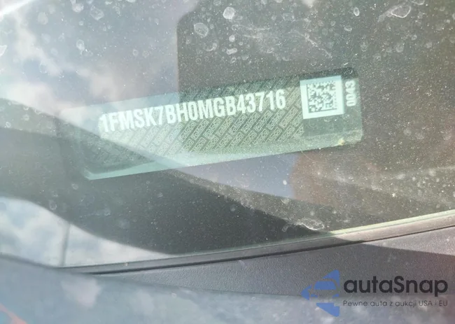 1FMSK7BH0MGB43716: 63215013