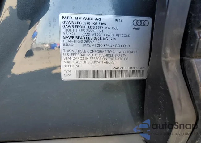 WA1VABGE0KB021786: 62299533