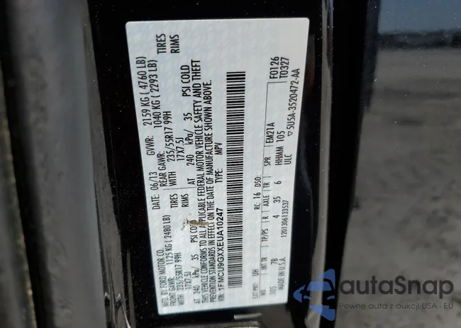 1FMCU9GXXEUA10247: 66527953