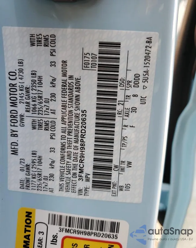 3FMCR9H98PRD20635: 68872363