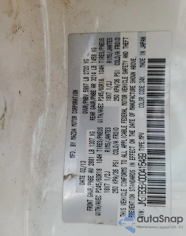 JM3TB3BA0D0415489: 68372613