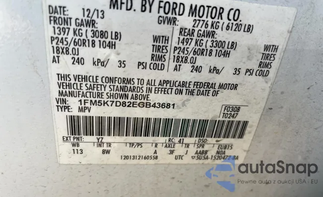 1FM5K7D82EGB43681: 67146333