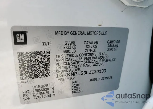 1GKKNPLS3LZ130133: 67624883