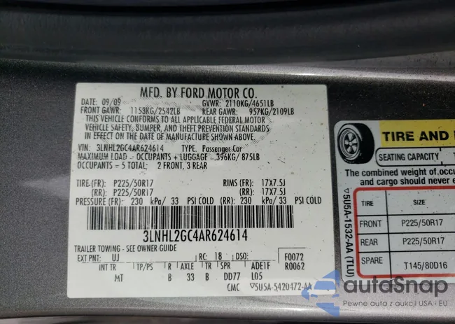 3LNHL2GC4AR624614: 69059323