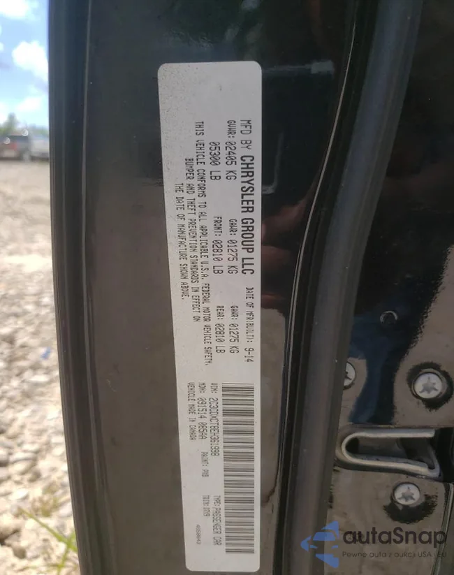 2C3CDXCT8EH361998: 64956763