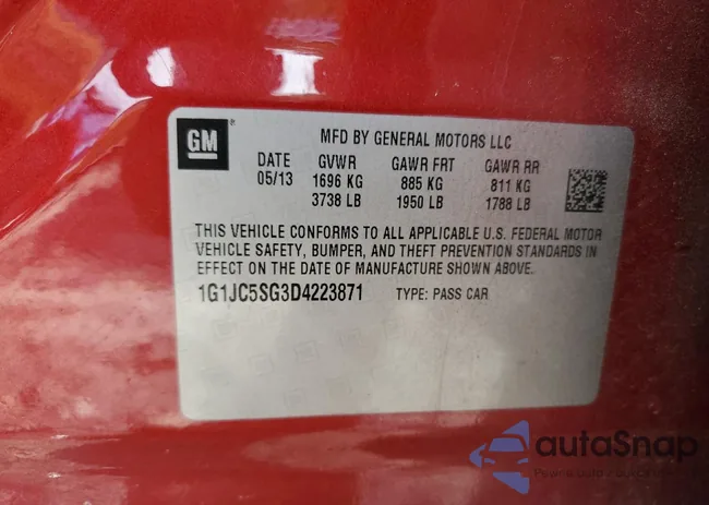 1G1JC5SG3D4223871: 69781303