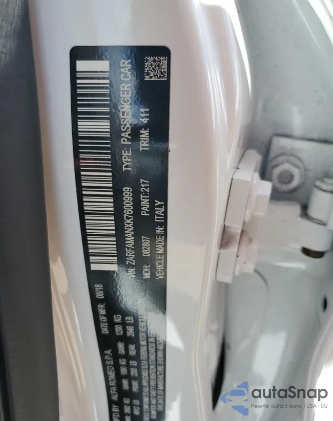 ZARFAMANXK7600999: 68764063