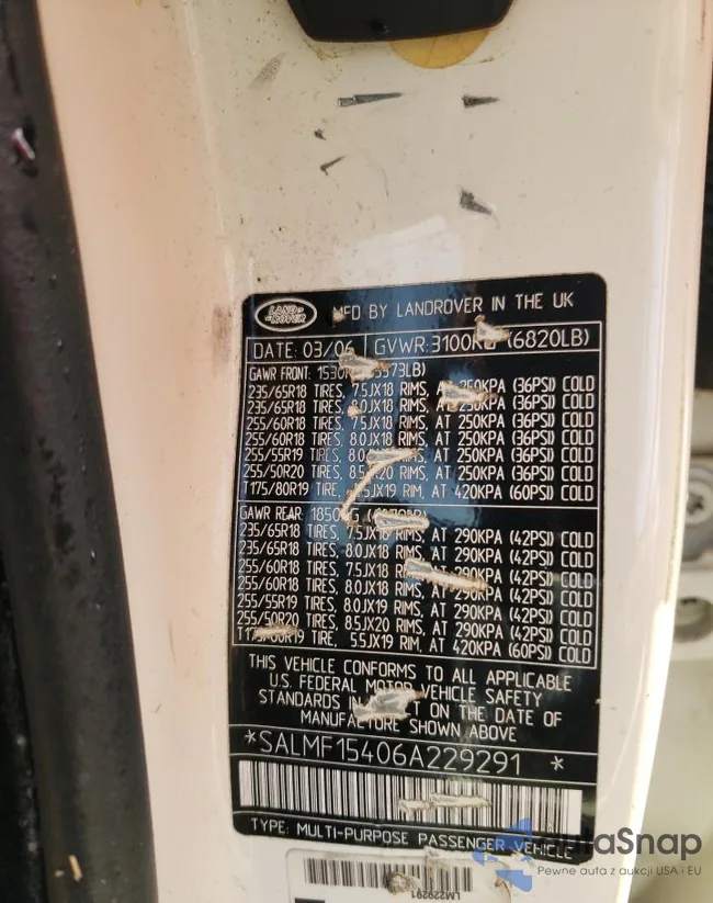 SALMF15406A229291: 69540953