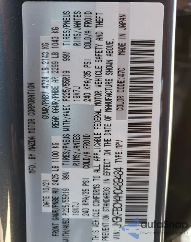 JM3KFBCM4M0489484: 67513243